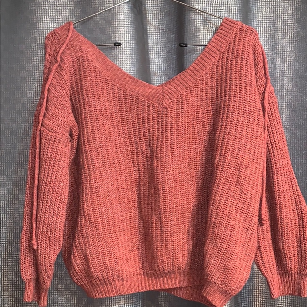 Crop sweater